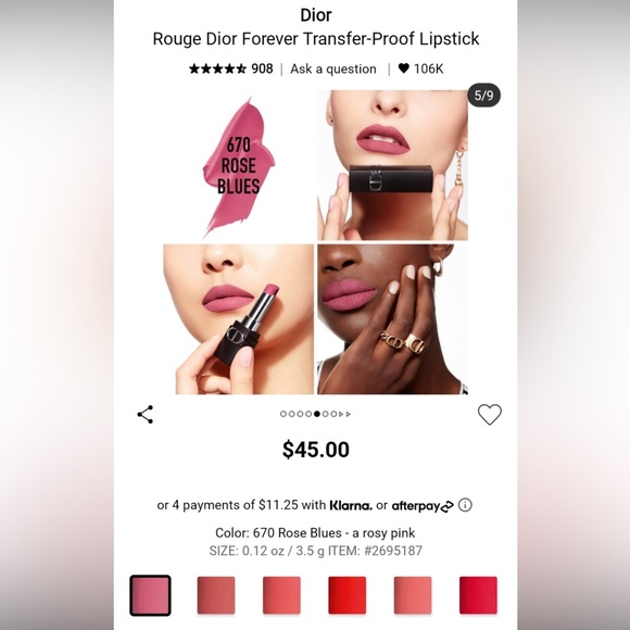 BNIB- Dior- Lip Bundle X3- Glow, Maximizer and Intense Couture Color  💄 - Picture 3 of 10